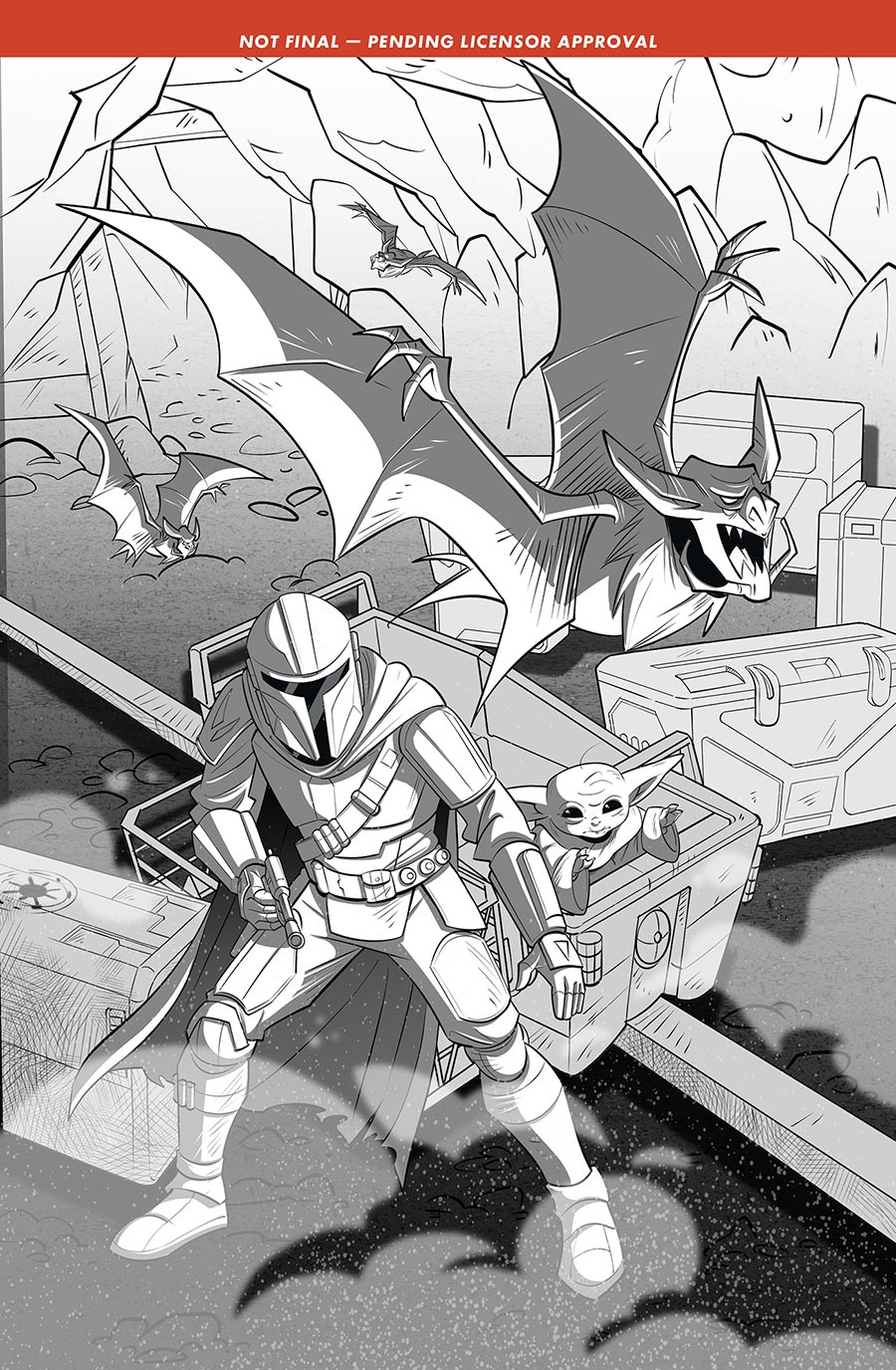 Star Wars The Mandalorian And Grogu Nightmare On Nevarro #1 (One Shot) Cover D Variant Arianna Florean Cover