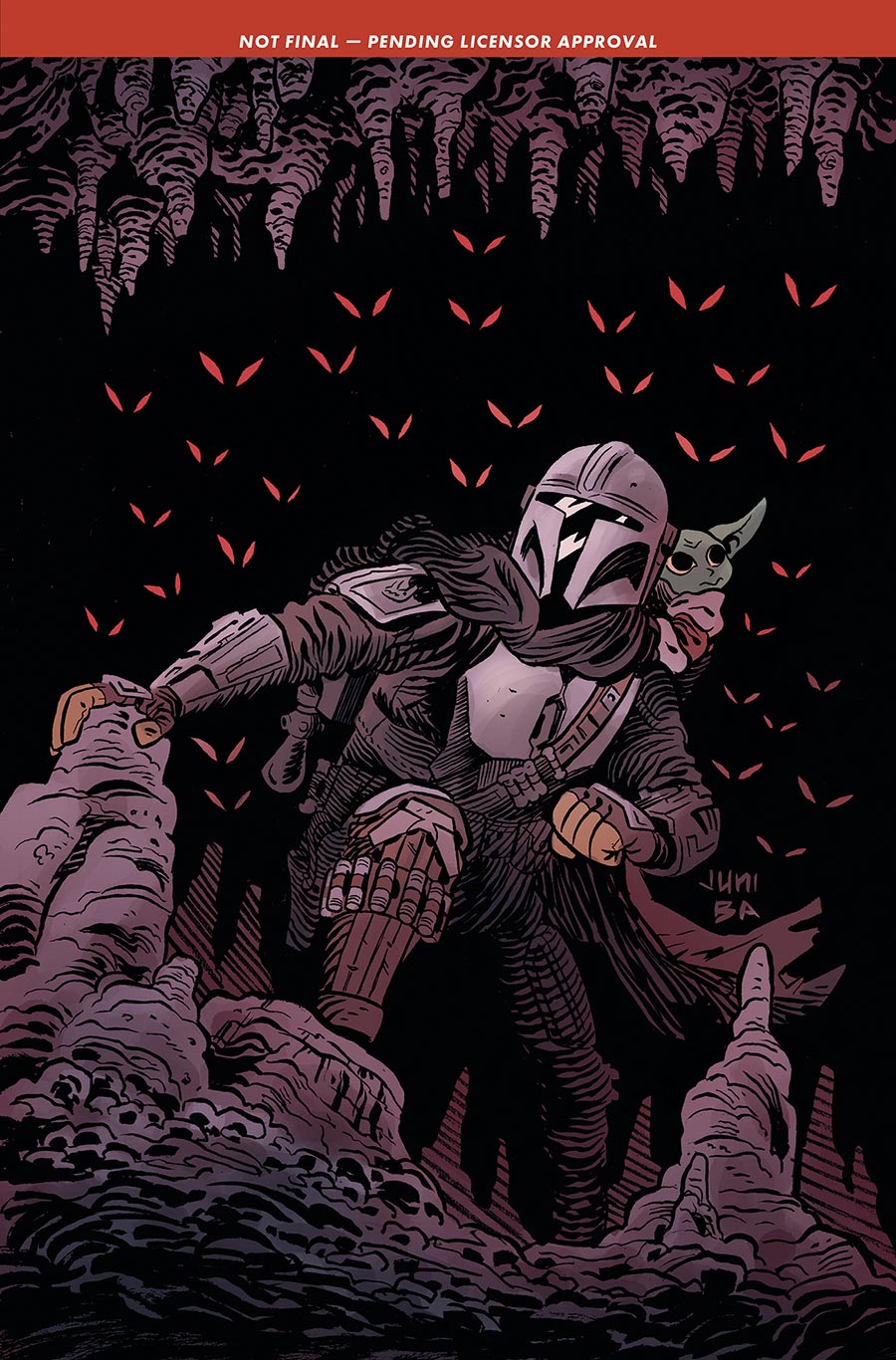 Star Wars The Mandalorian And Grogu Nightmare On Nevarro #1 (One Shot) Cover E Incentive Juni Ba Variant Cover