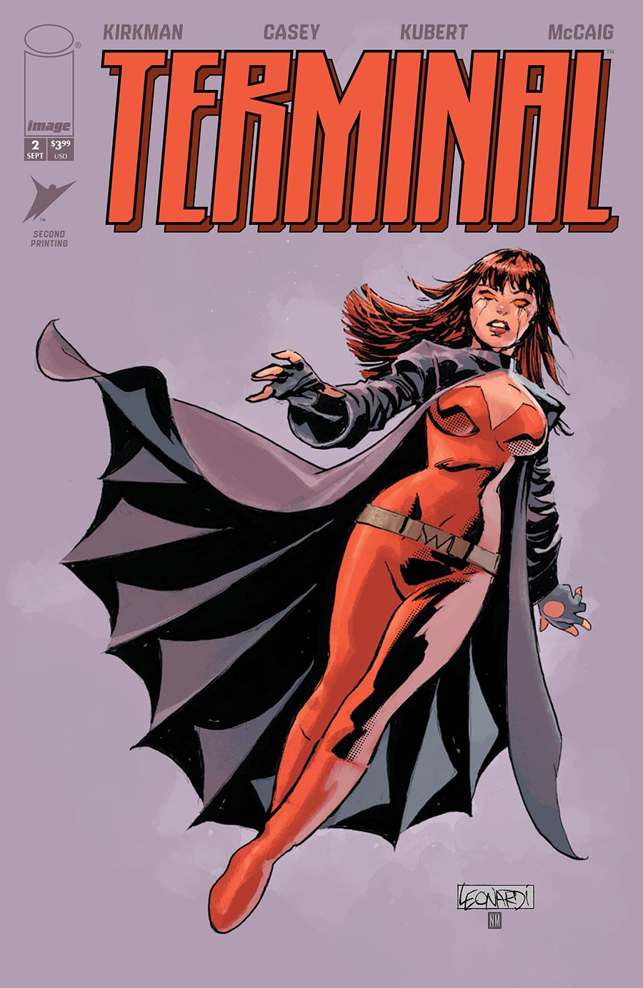 Terminal #2 Cover H 2nd Ptg B Rick Leonardi & Neeraj Menon The Awoken Variant Cover