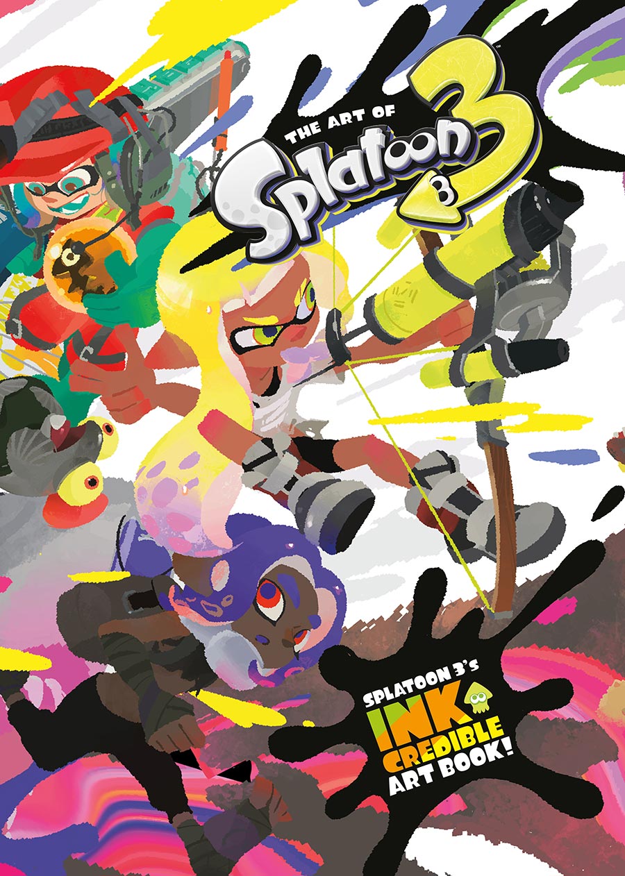 Art Of Splatoon 3 Splatoon 3s Ink-Credible Art Book HC
