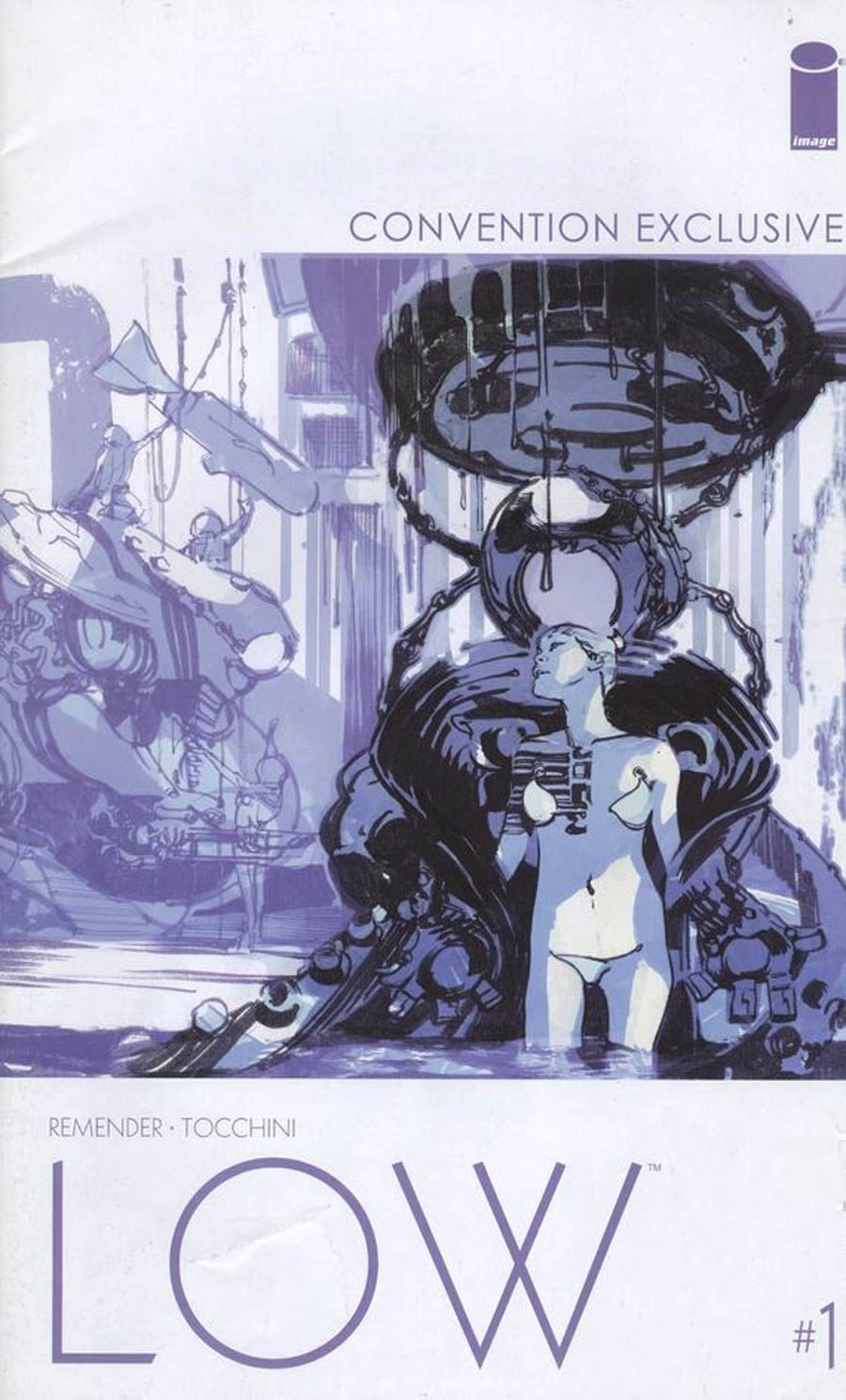 Low #1 Cover D Convention Exclusive Variant Cover Signed By Greg Tocchini With COA