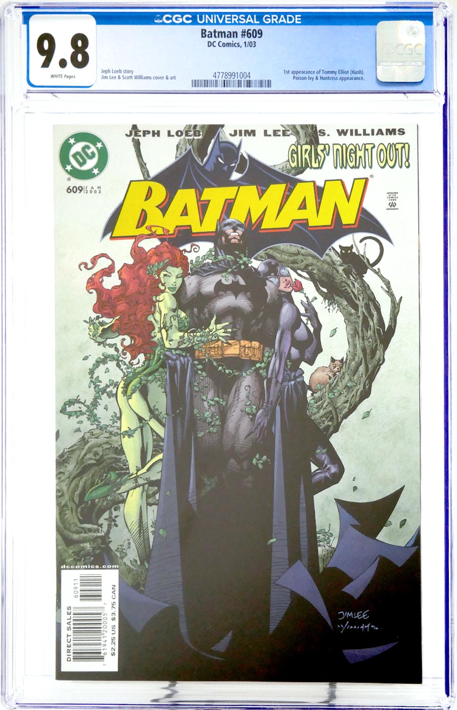 Batman #609 Cover F 1st Ptg Regular Cover CGC 9.8