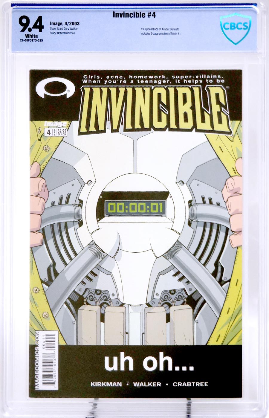Invincible #4 Cover B CBCS 9.4