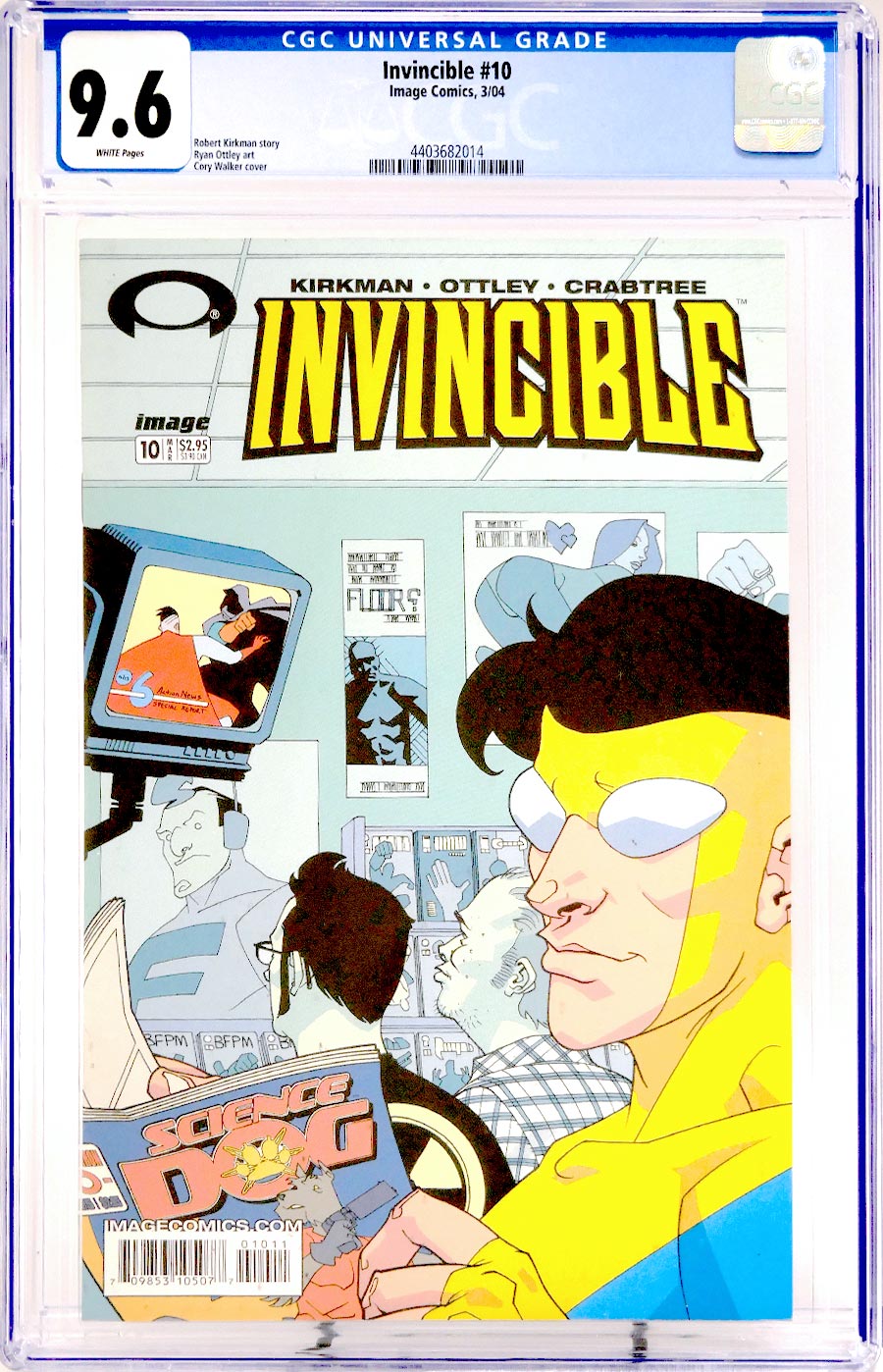 Invincible #10 Cover B CGC 9.6