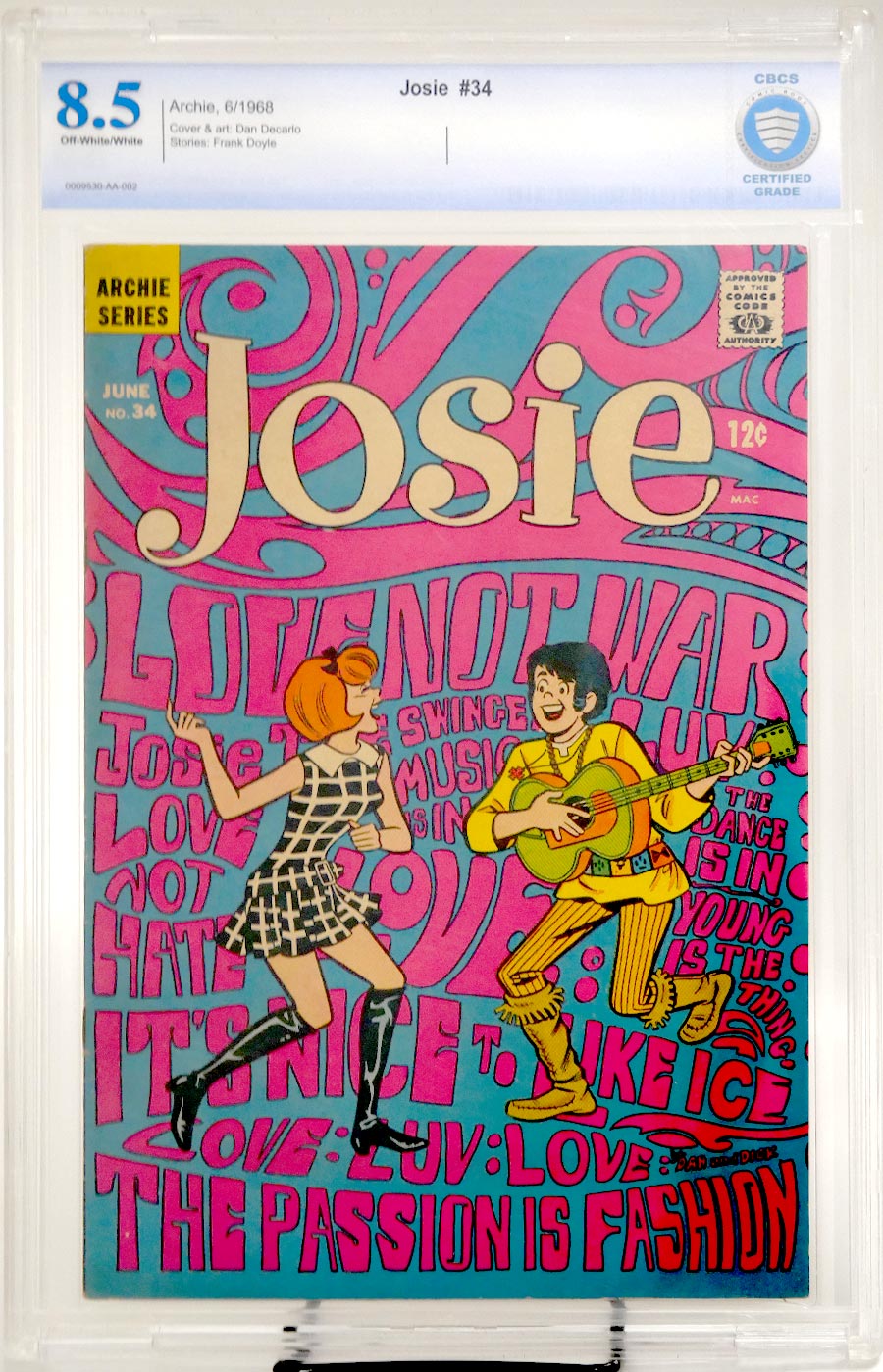 Josie #34 Cover B CBCS 8.5