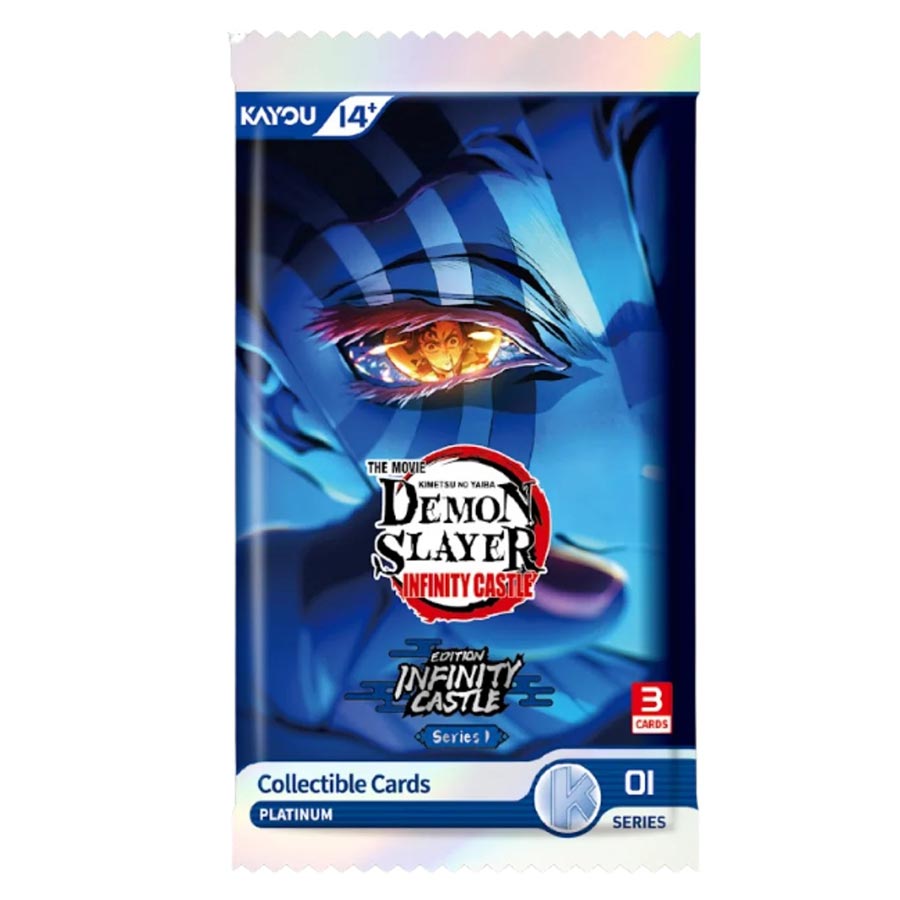 Demon Slayer Kimetsu No Yaiba Infinity Castle Movie Edition 001 Collectible Trading Cards Pack