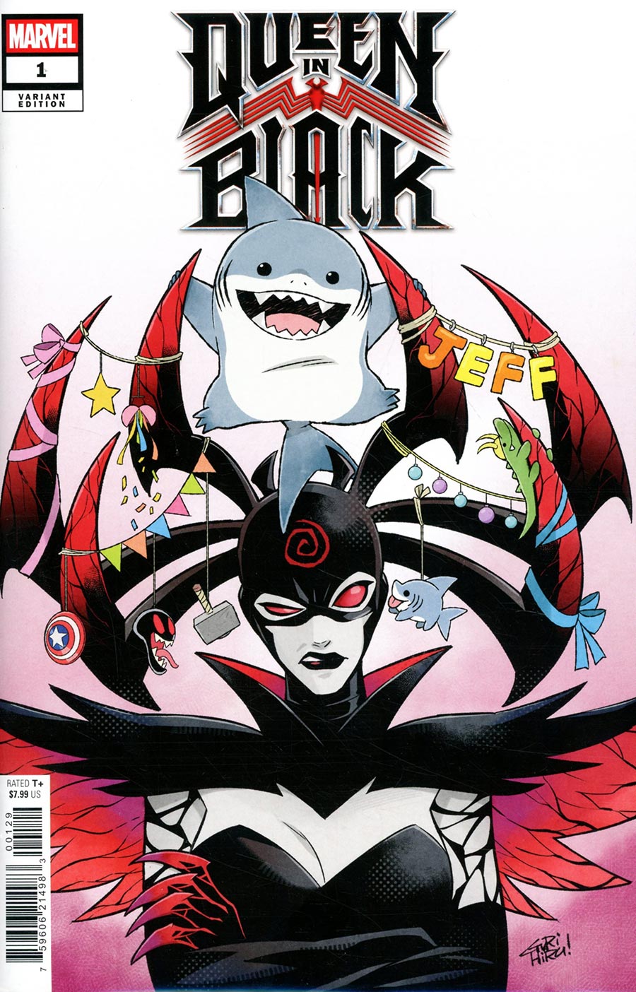 Queen In Black #1 Cover S Blind Bag Gurihiru Jeff & Knull Variant Cover