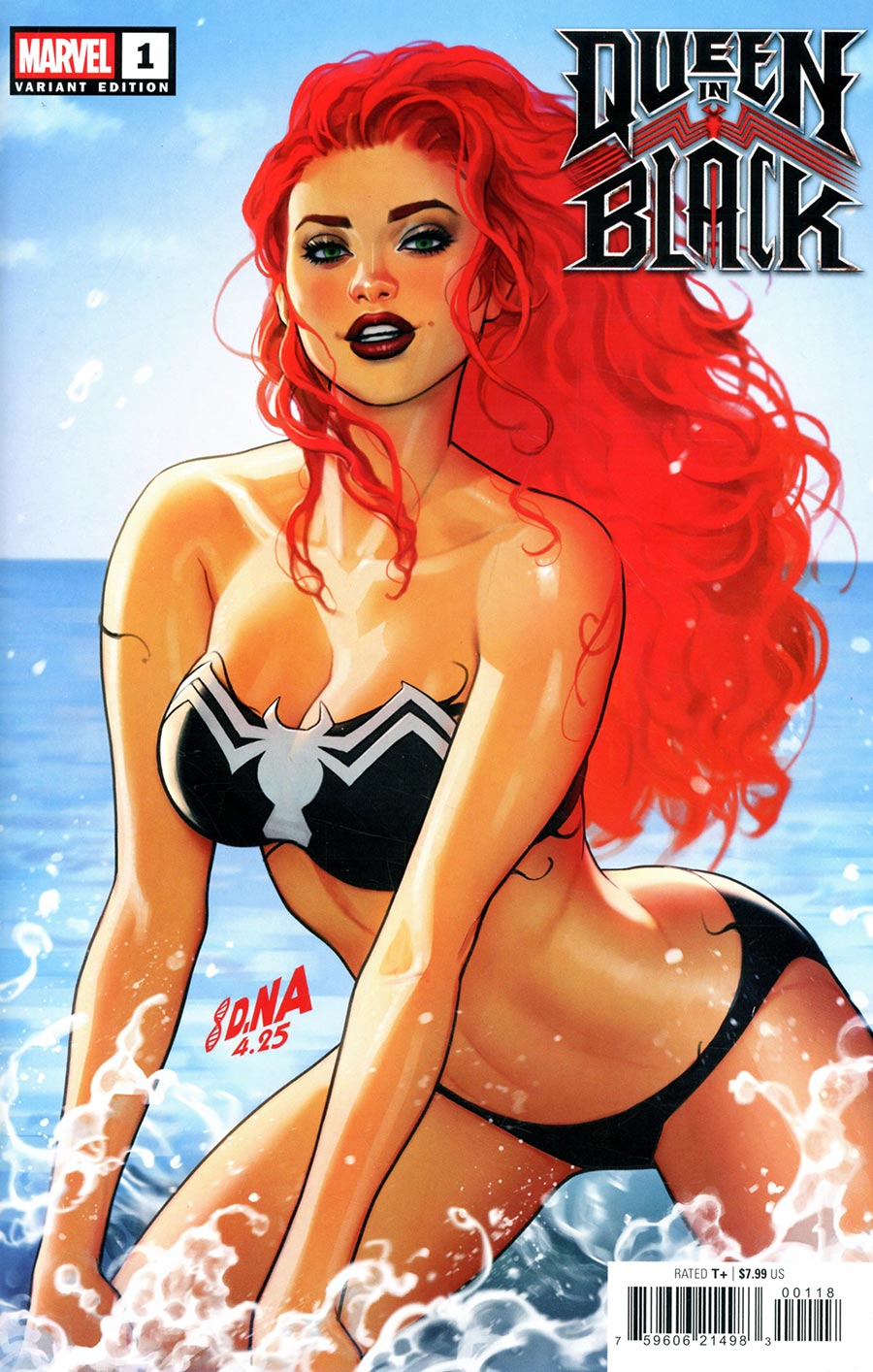 Queen In Black #1 Cover V Blind Bag David Nakayama Swimsuit Variant Cover