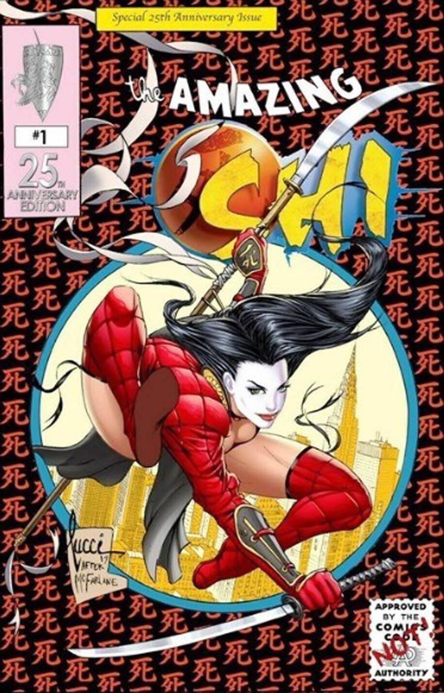Shi The Way Of The Warrior #1 Cover Q NYCC 25th Anniversary Variant Cover Signed Billy Tucci No COA