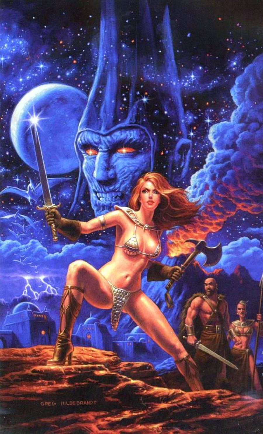 Red Sonja Greg Hildebrandt Special Edition Cover C Virgin Variant Cover