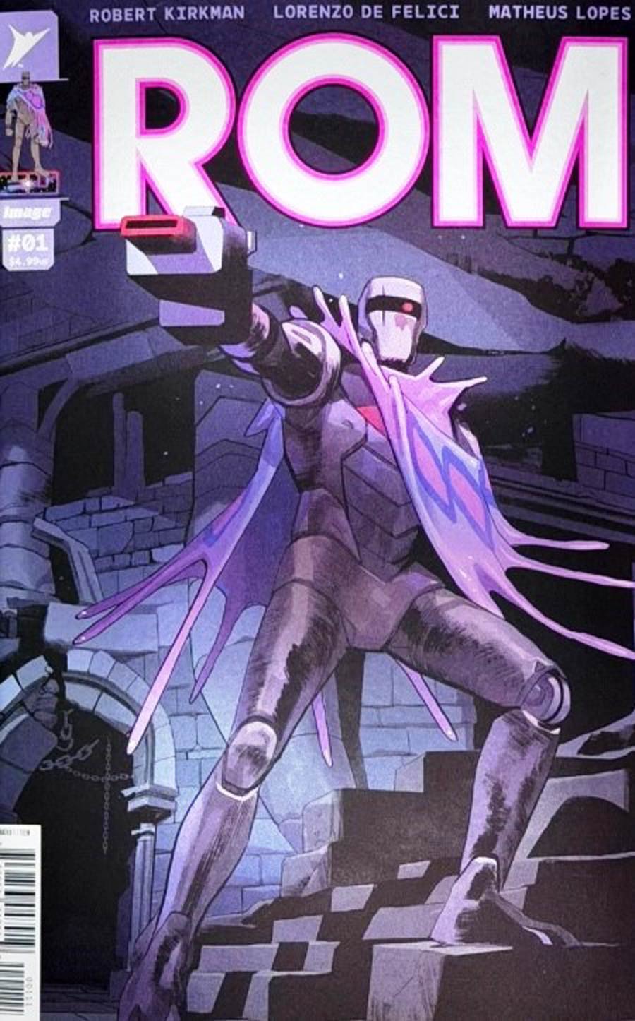 ROM (One Shot) #1 Foil Variant Cover M.A.S.K Blind Bag Edition