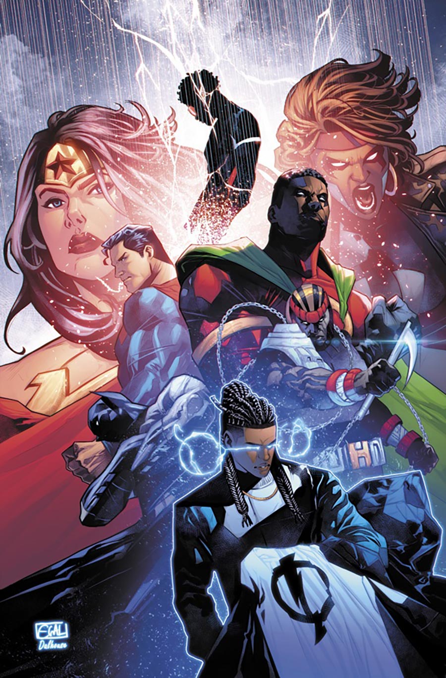 New History Of The DC Universe The Dakota Incident #1 (One Shot) Cover I 3rd Ptg B Edwin Galmon Variant Cover (DC All In)