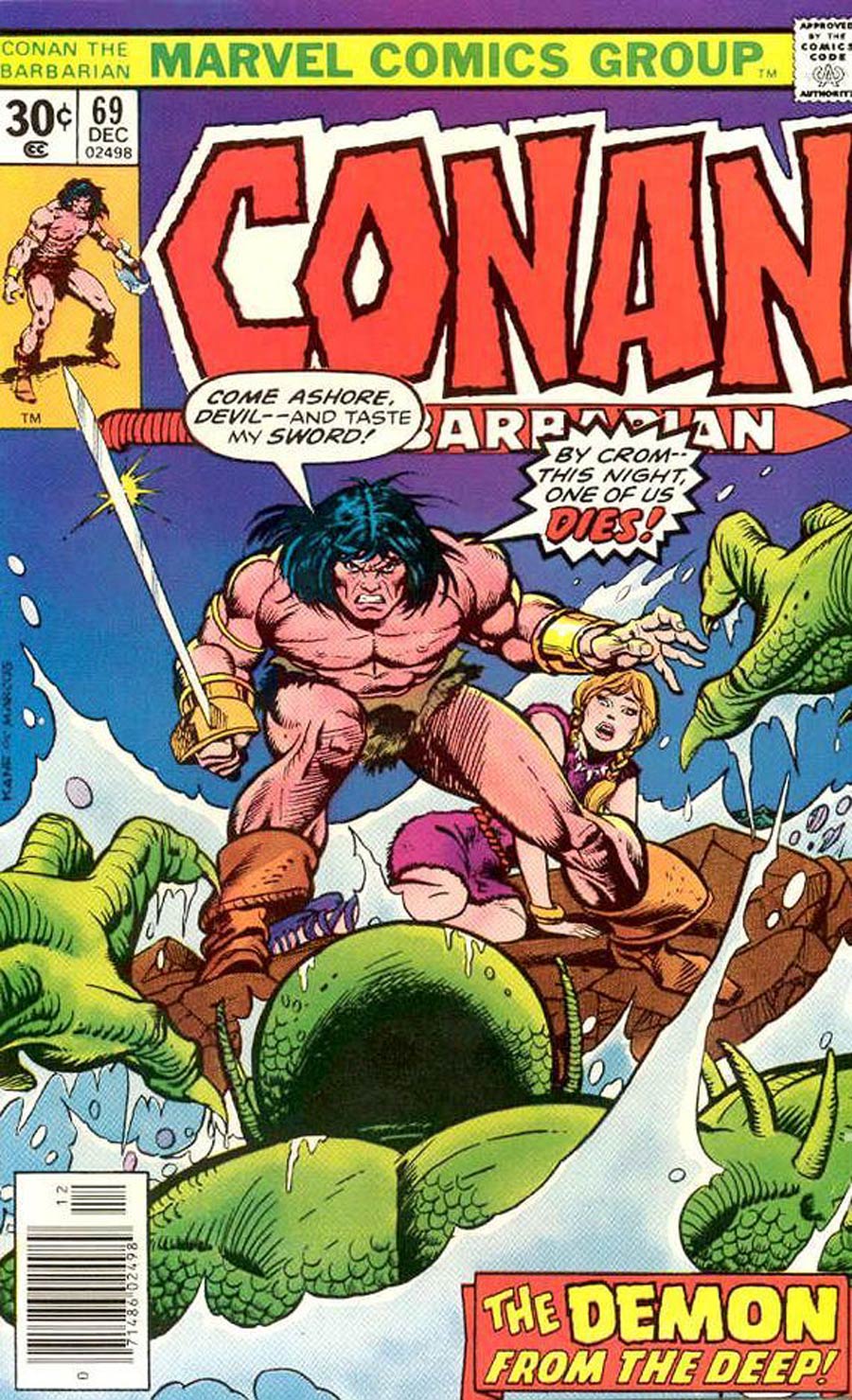 Conan The Barbarian #69 Cover B Mark Jewelers Variant
