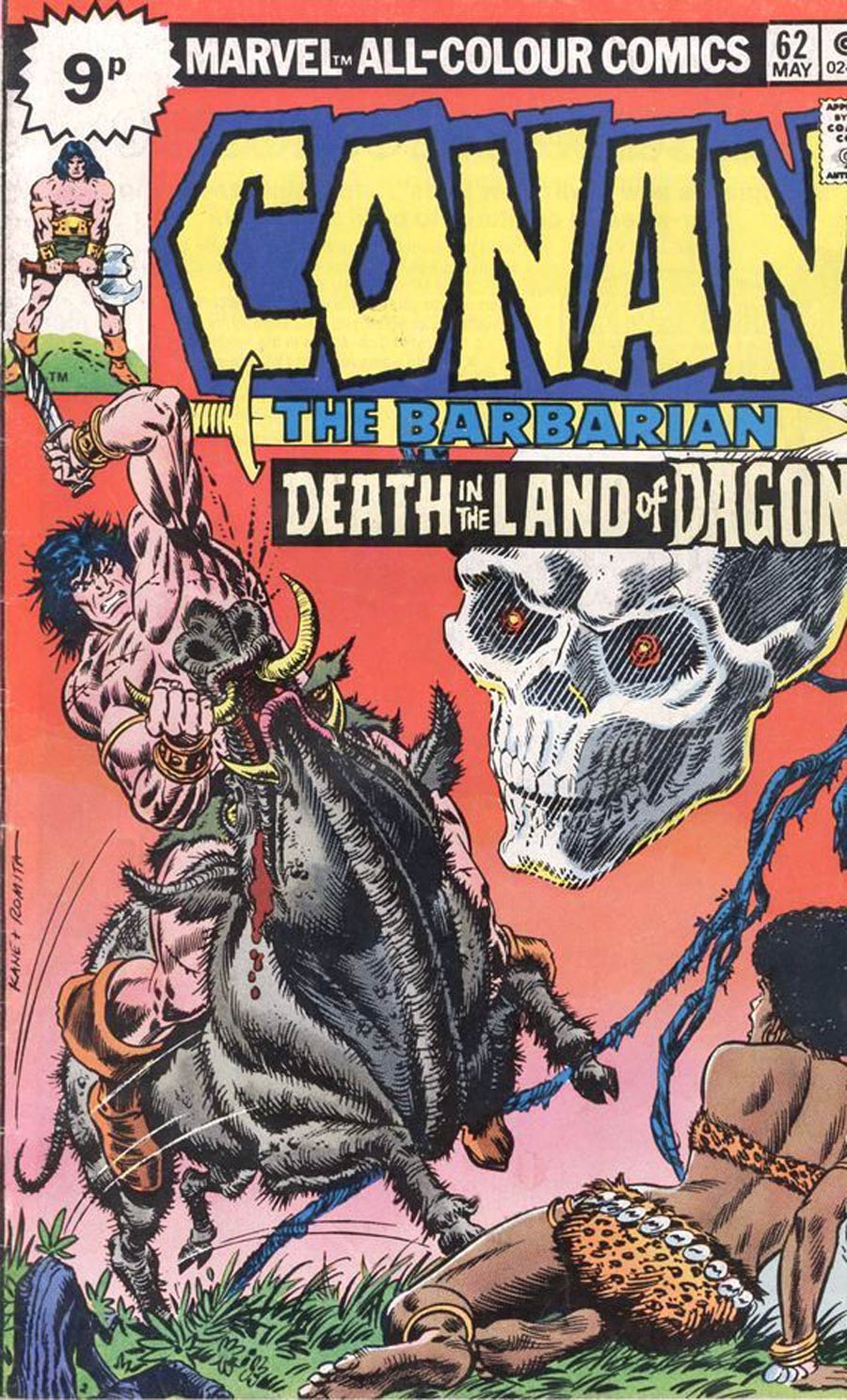 Conan The Barbarian #62 Cover C UK Variant