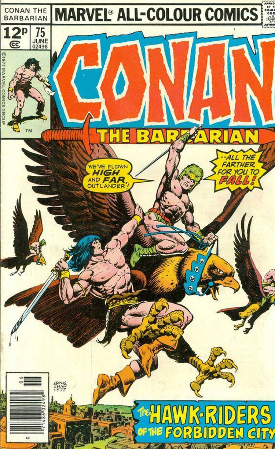 Conan The Barbarian #75 Cover C UK Variant