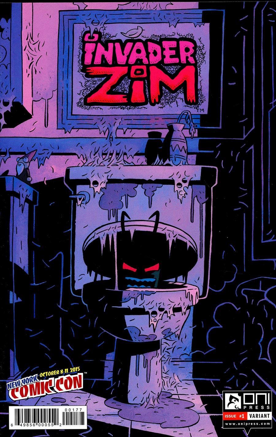 Invader Zim #1 NYCC 2015 Andrew MacLean Variant Cover