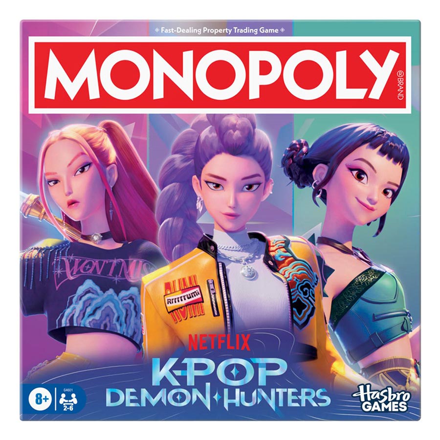 Monopoly KPop Demon Hunters Board Game