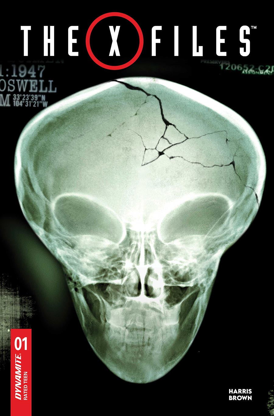 X-Files Vol 4 #1 Cover A Regular Roswell Photo Cover
