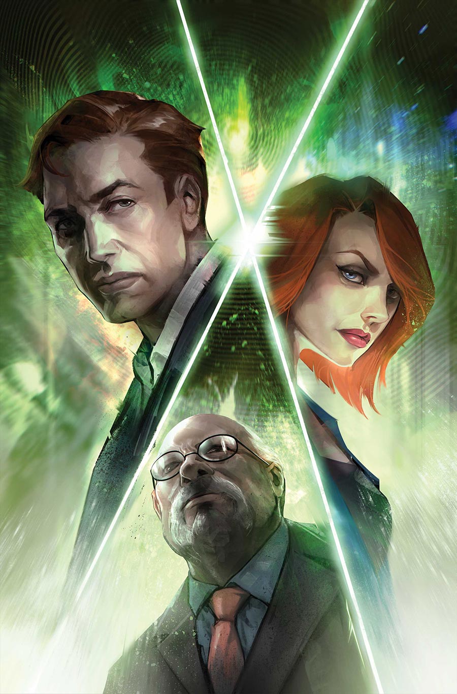 X-Files Vol 4 #1 Cover T Incentive Ivan Tao Virgin Cover