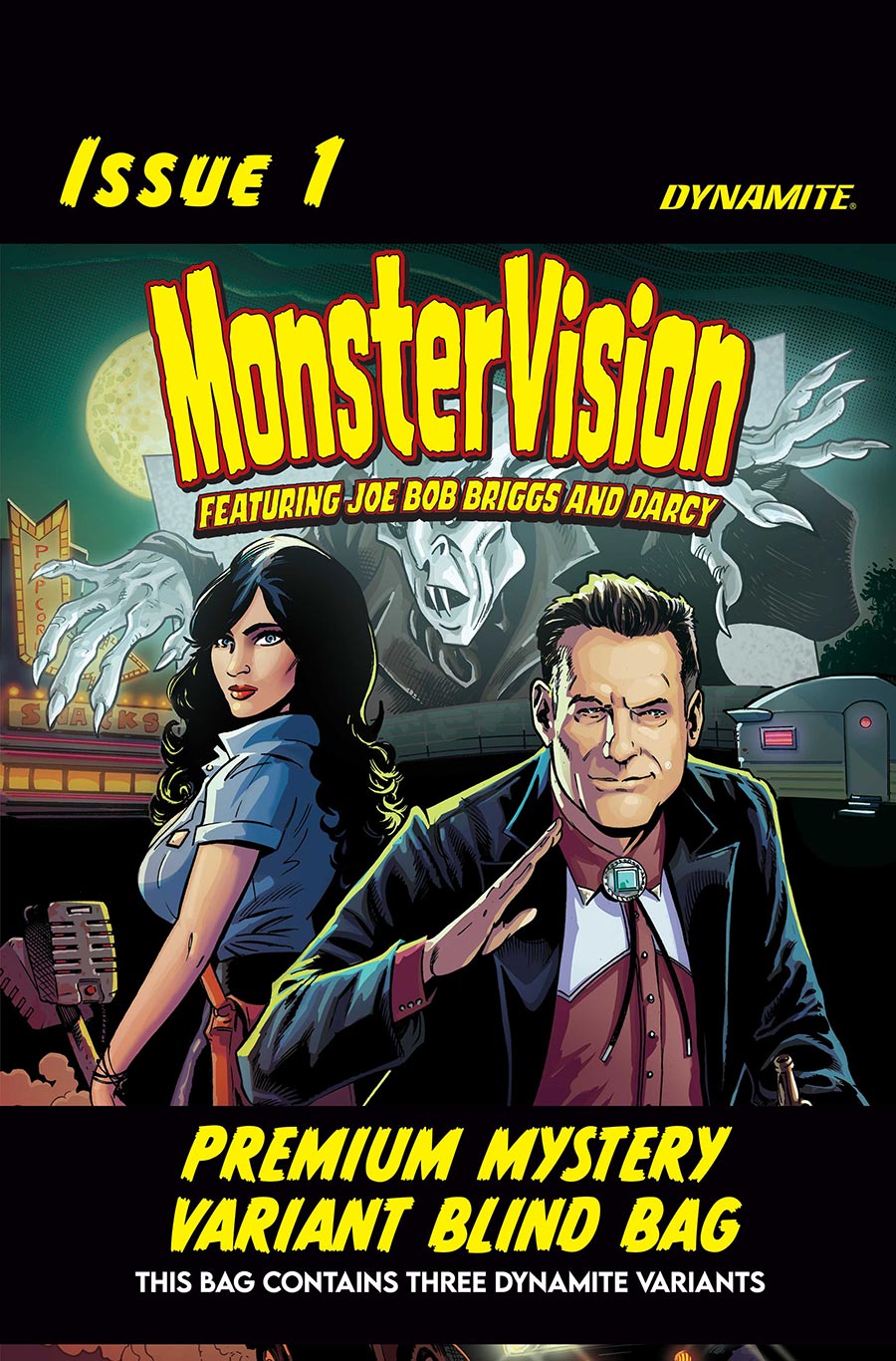 MonsterVision Featuring Joe Bob Briggs And Darcy #1 Cover H Premium Mystery Blind Bag Cover (Filled Randomly With 3 Covers)