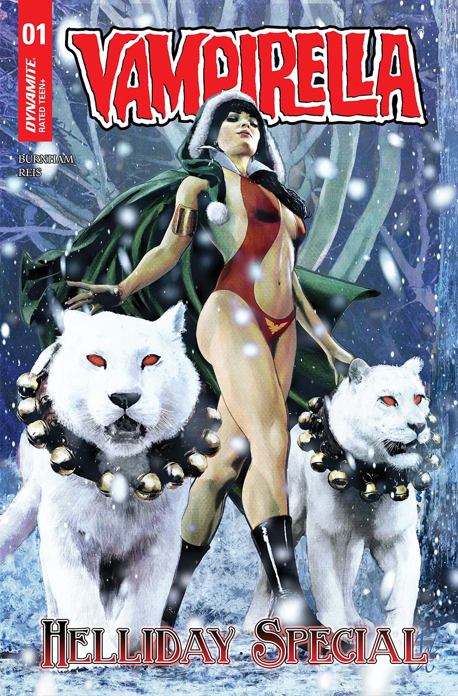 Vampirella Helliday Special 2026 #1 (One Shot) Cover A Regular Cat Staggs Cover