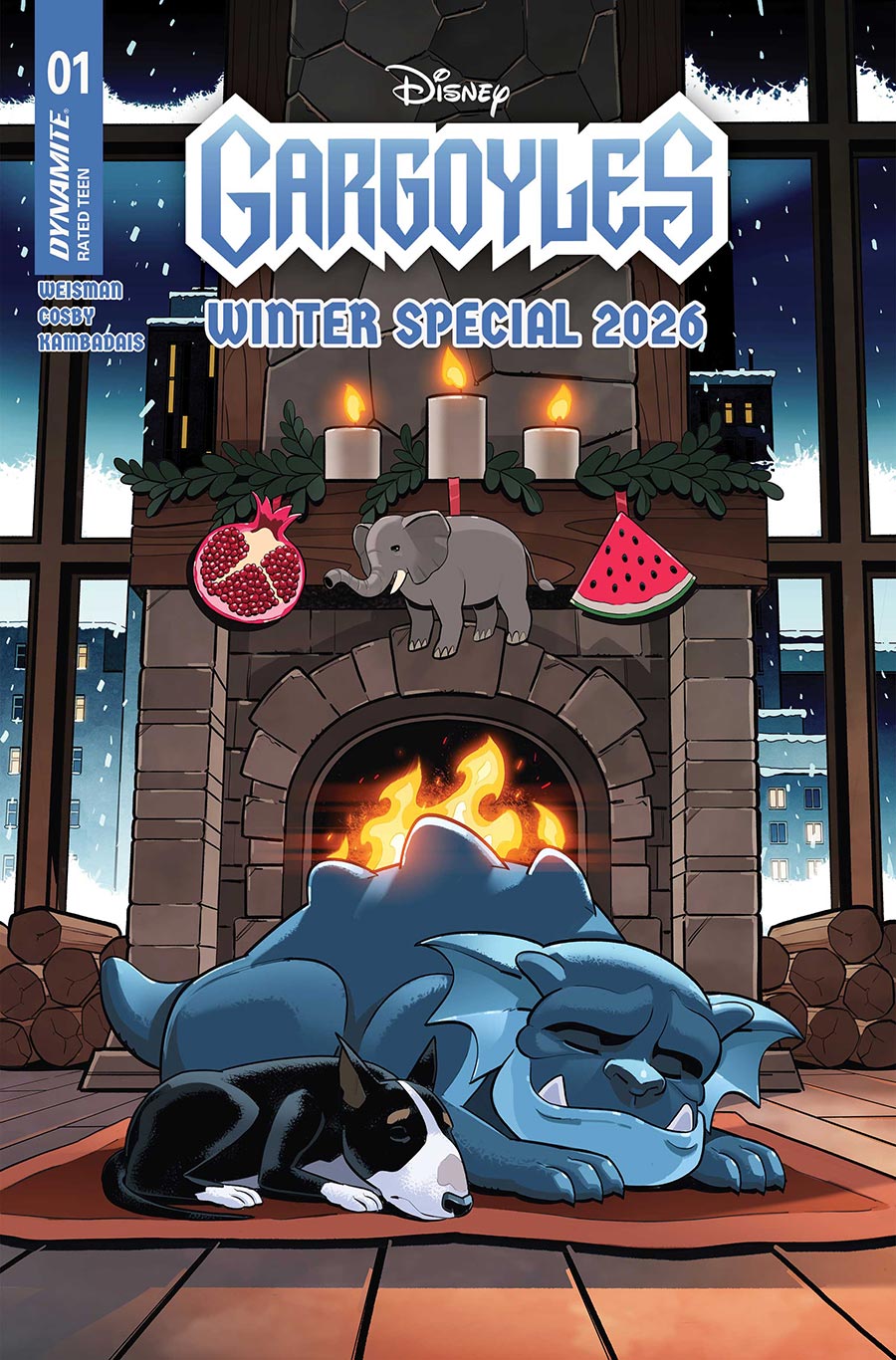 Gargoyles Winter Special 2026 #1 (One Shot) Cover A Regular Stephen Byrne Cover