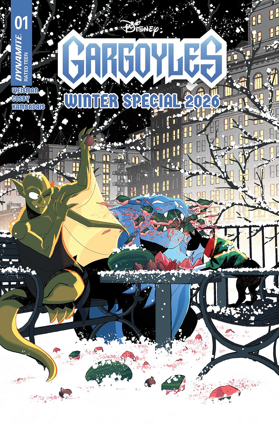 Gargoyles Winter Special 2026 #1 (One Shot) Cover B Variant George Kambadais Cover