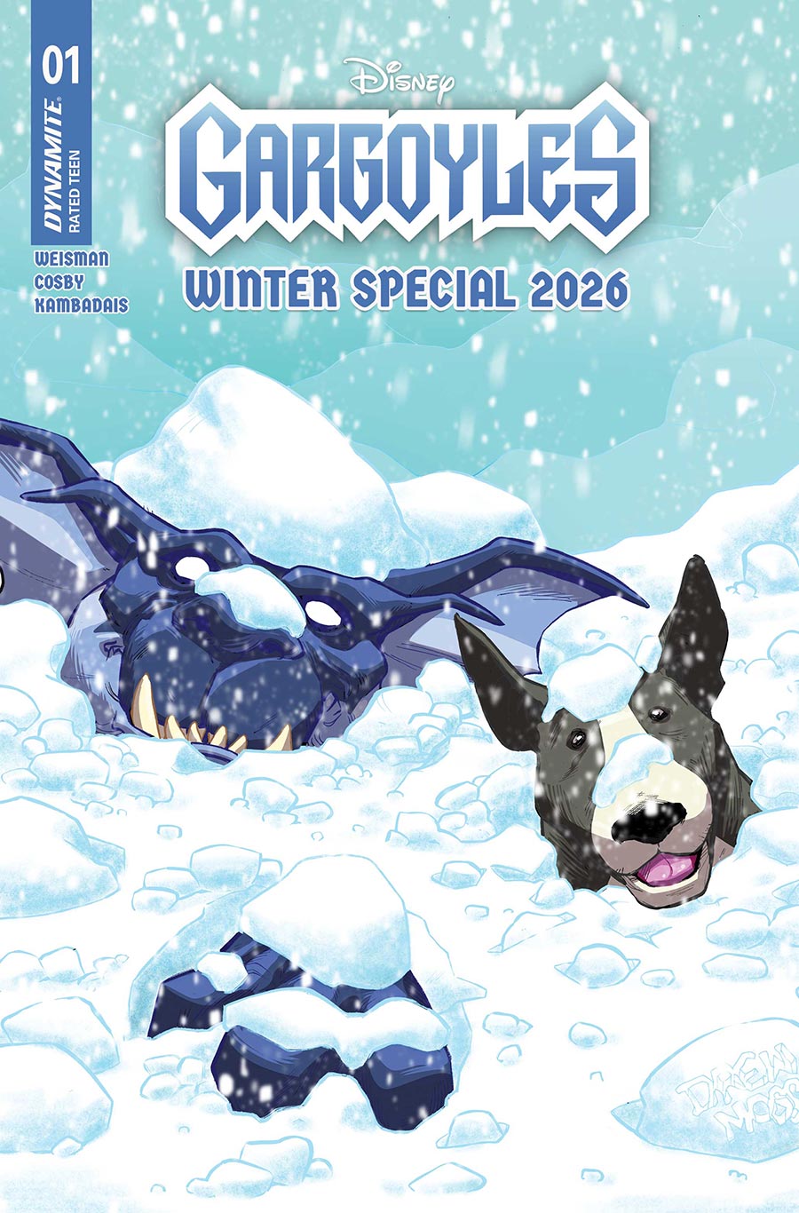 Gargoyles Winter Special 2026 #1 (One Shot) Cover C Variant Drew Moss Cover