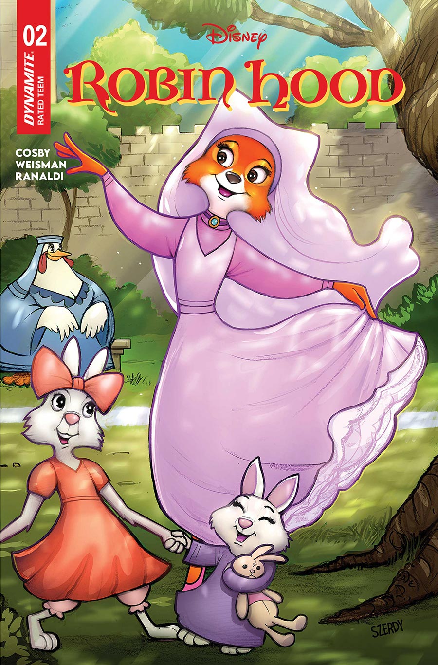 Disney Robin Hood #2 Cover E Variant Nathan Szerdy Cover