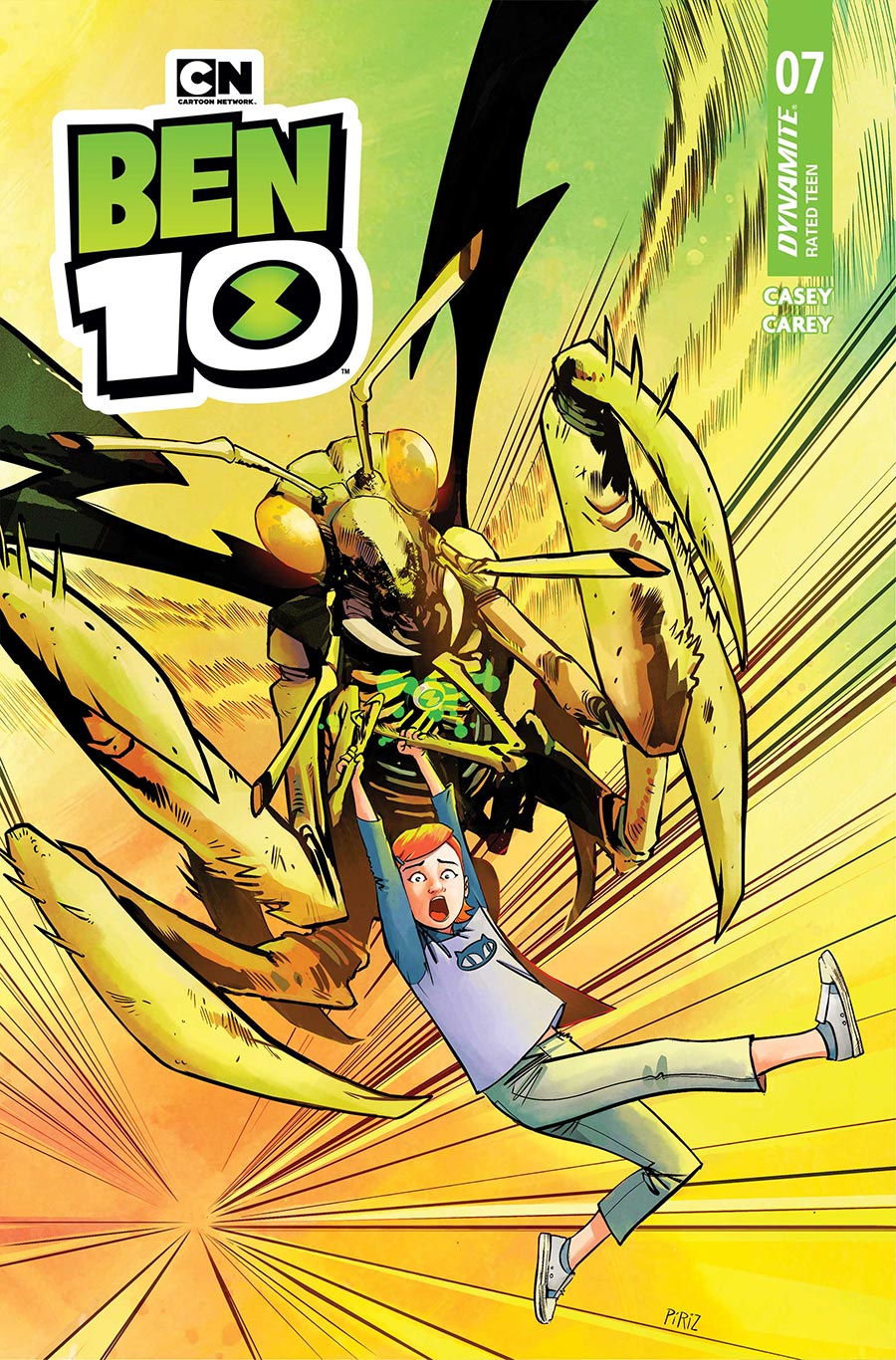 Ben 10 Vol 2 #7 Cover D Variant Sebastian Piriz Cover