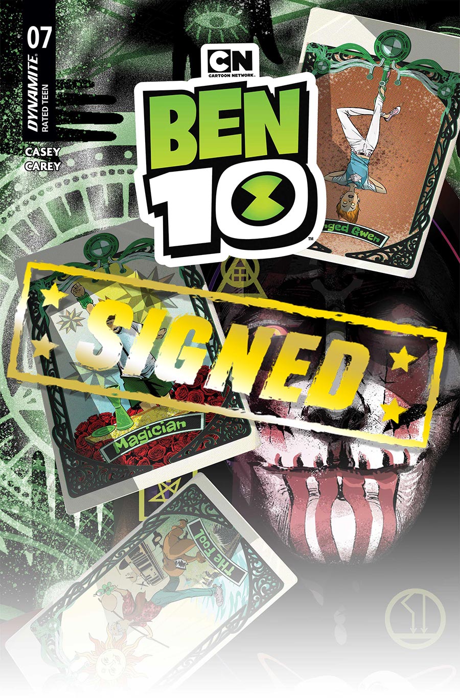Ben 10 Vol 2 #7 Cover N Incentive Duncan Rouleau Cover Signed By Duncan Rouleau