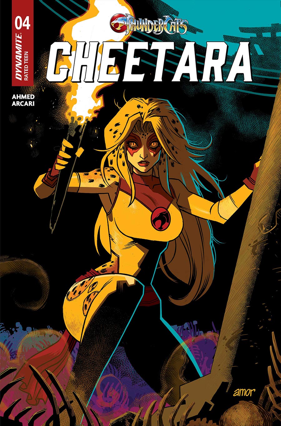 Thundercats Cheetara Vol 2 #4 Cover B Variant John Amor Cover