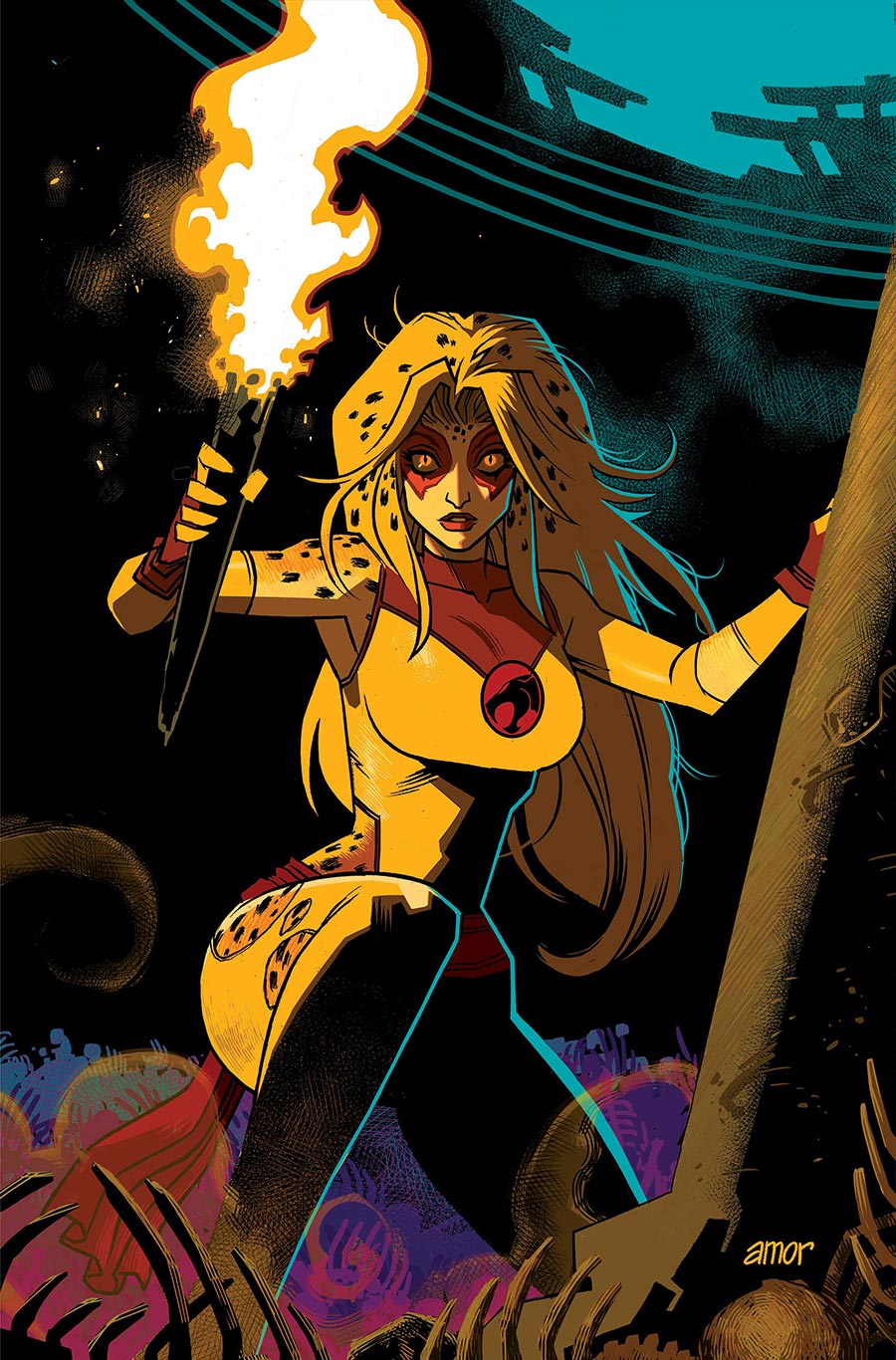 Thundercats Cheetara Vol 2 #4 Cover I Incentive John Amor Virgin Cover