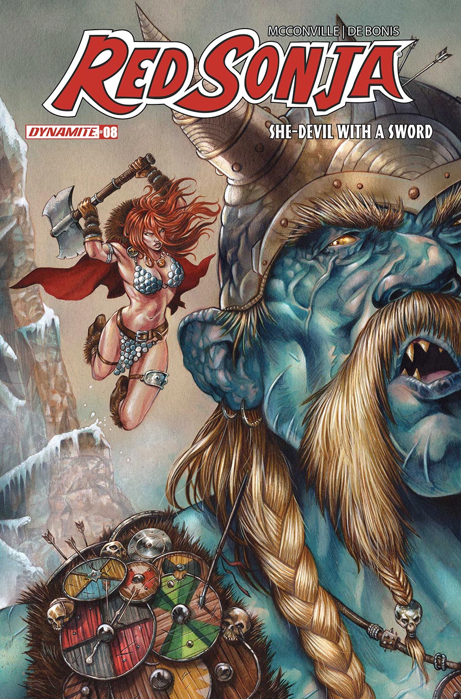 Red Sonja She-Devil With A Sword #8 Cover D Variant Mike Rooth Cover