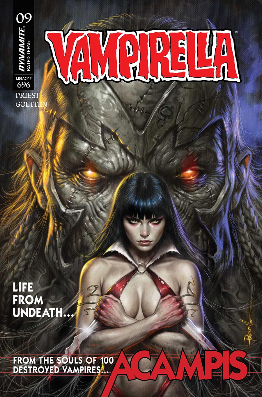Vampirella Vol 10 #9 Cover A Regular Lucio Parrillo Cover (#696)