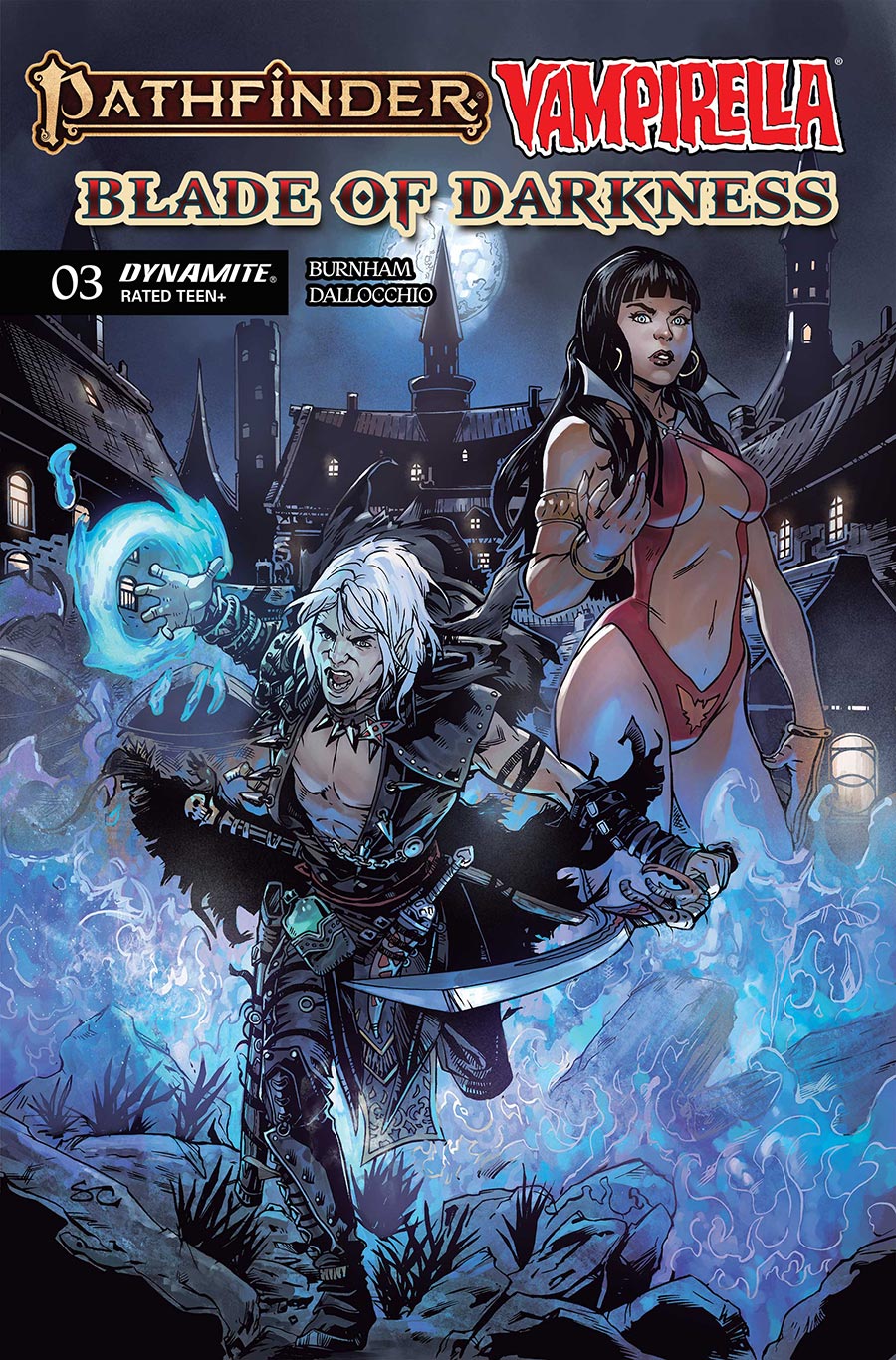 Pathfinder Vampirella Blade Of Darkness #3 Cover A Regular Steven Cummings Cover