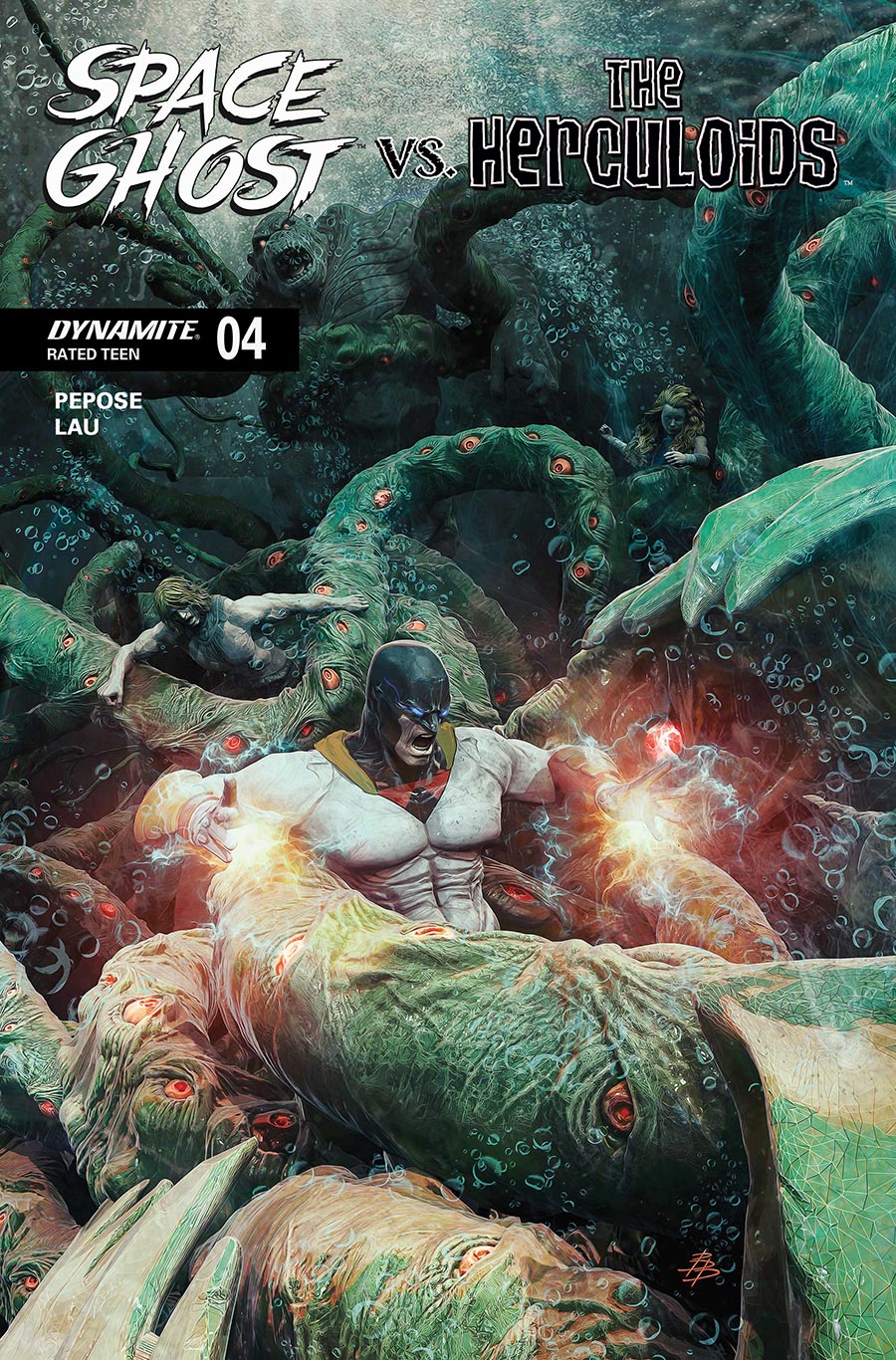 Space Ghost vs The Herculoids #4 Cover D Variant Bjorn Barends Cover