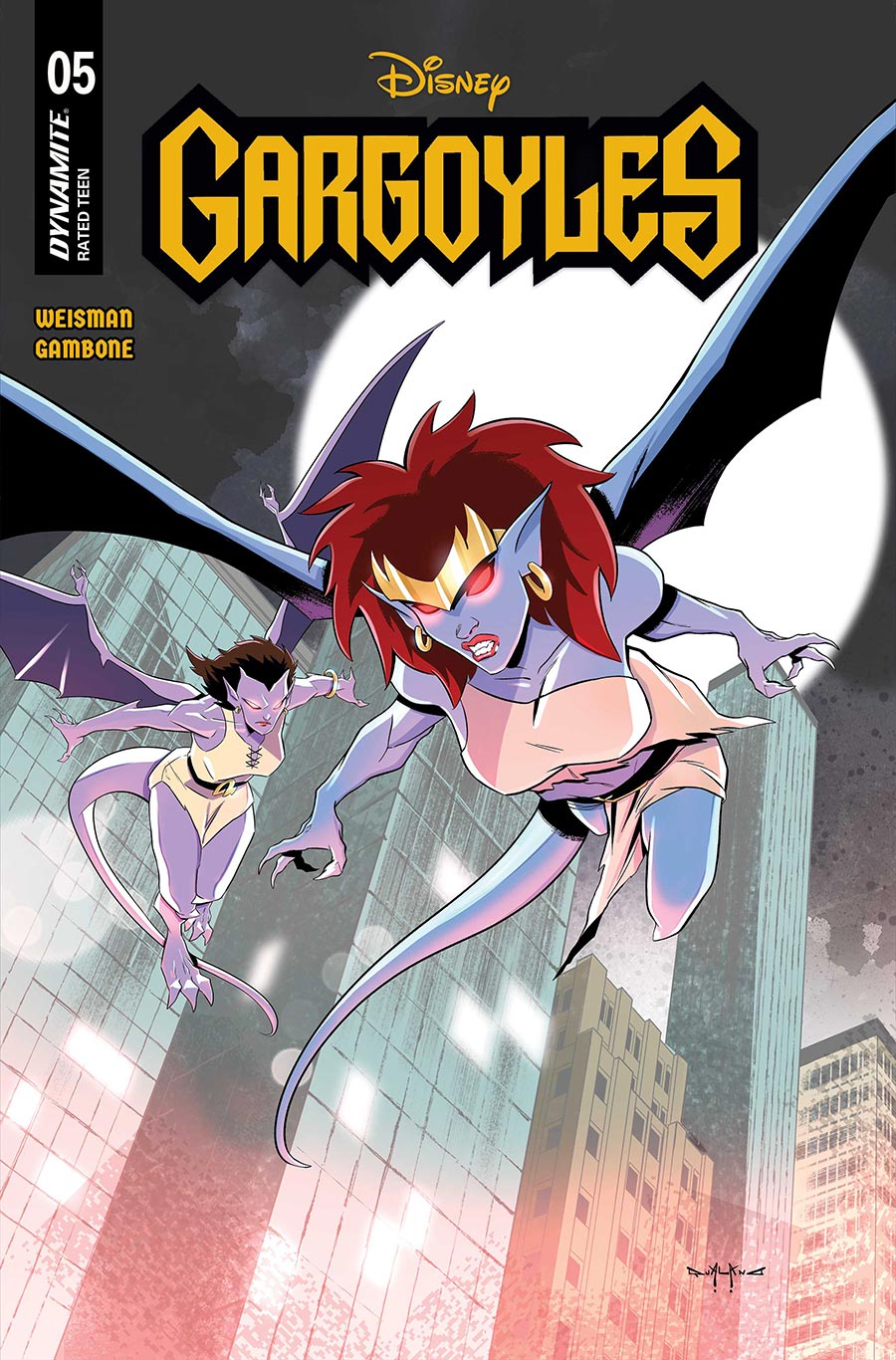 Gargoyles Vol 4 #5 Cover C Variant Pasquale Qualano Cover