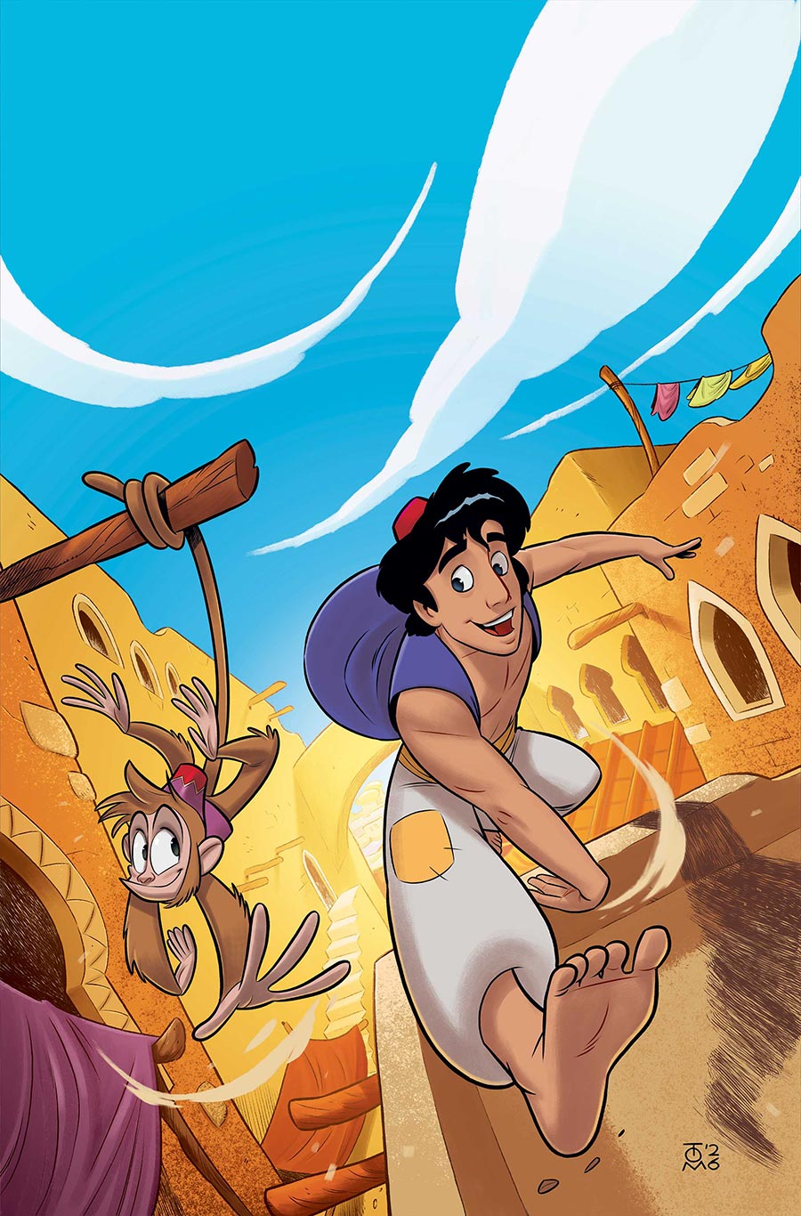 Disney Aladdin #6 Cover F Incentive Animation Art Virgin Cover