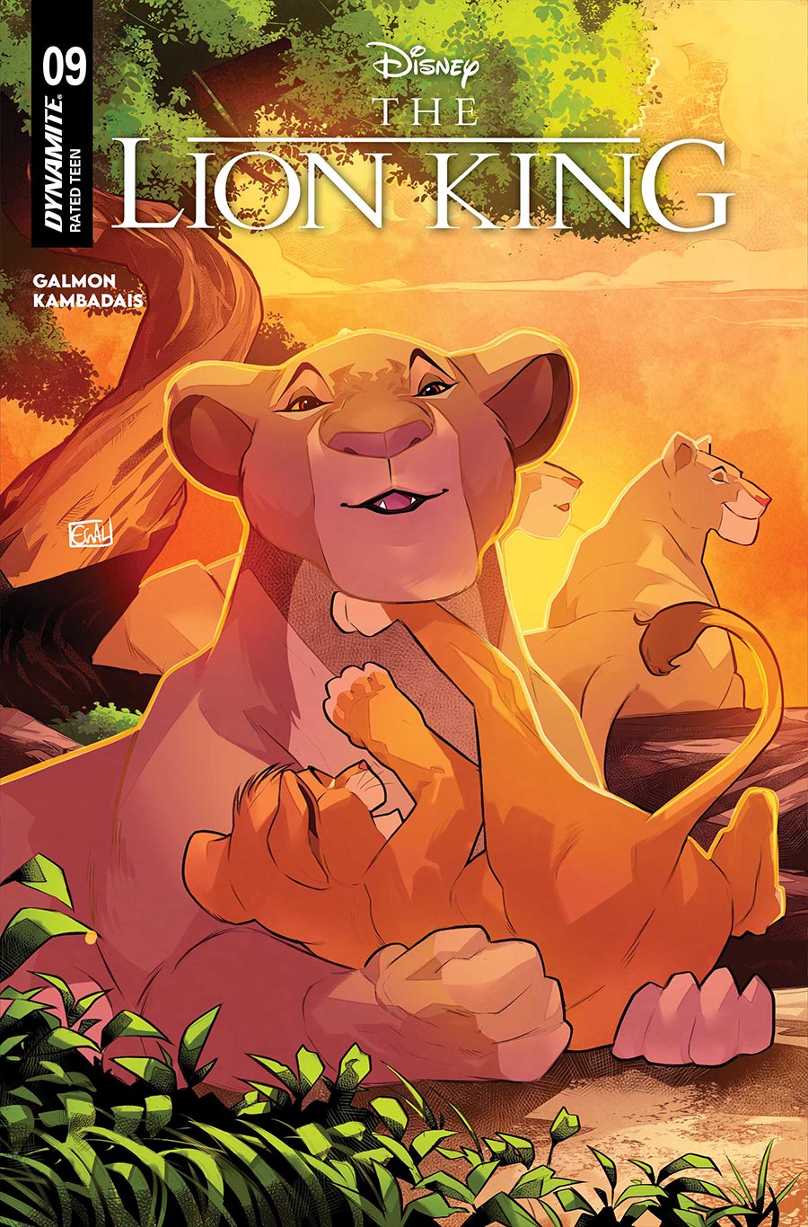 Lion King #9 Cover A Regular Edwin Galmon Cover