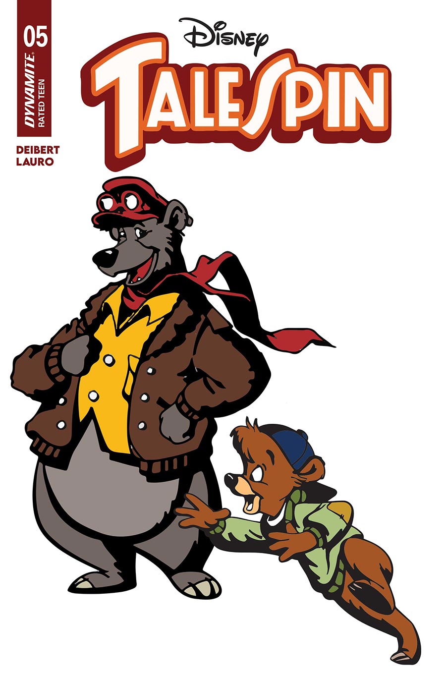 Disney Talespin #5 Cover D Variant Character Design Art Cover