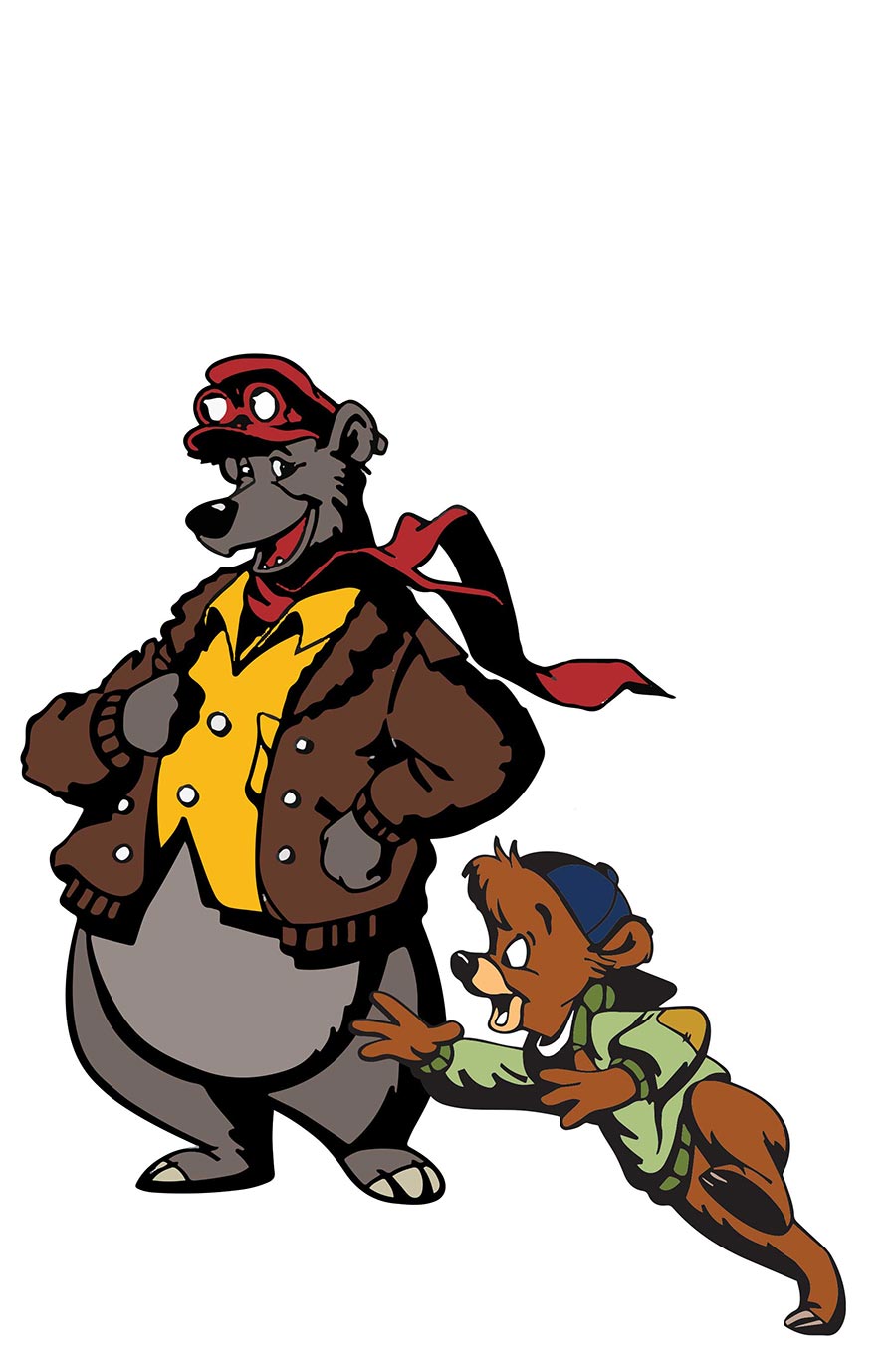 Disney Talespin #5 Cover E Incentive Character Design Art Virgin Cover
