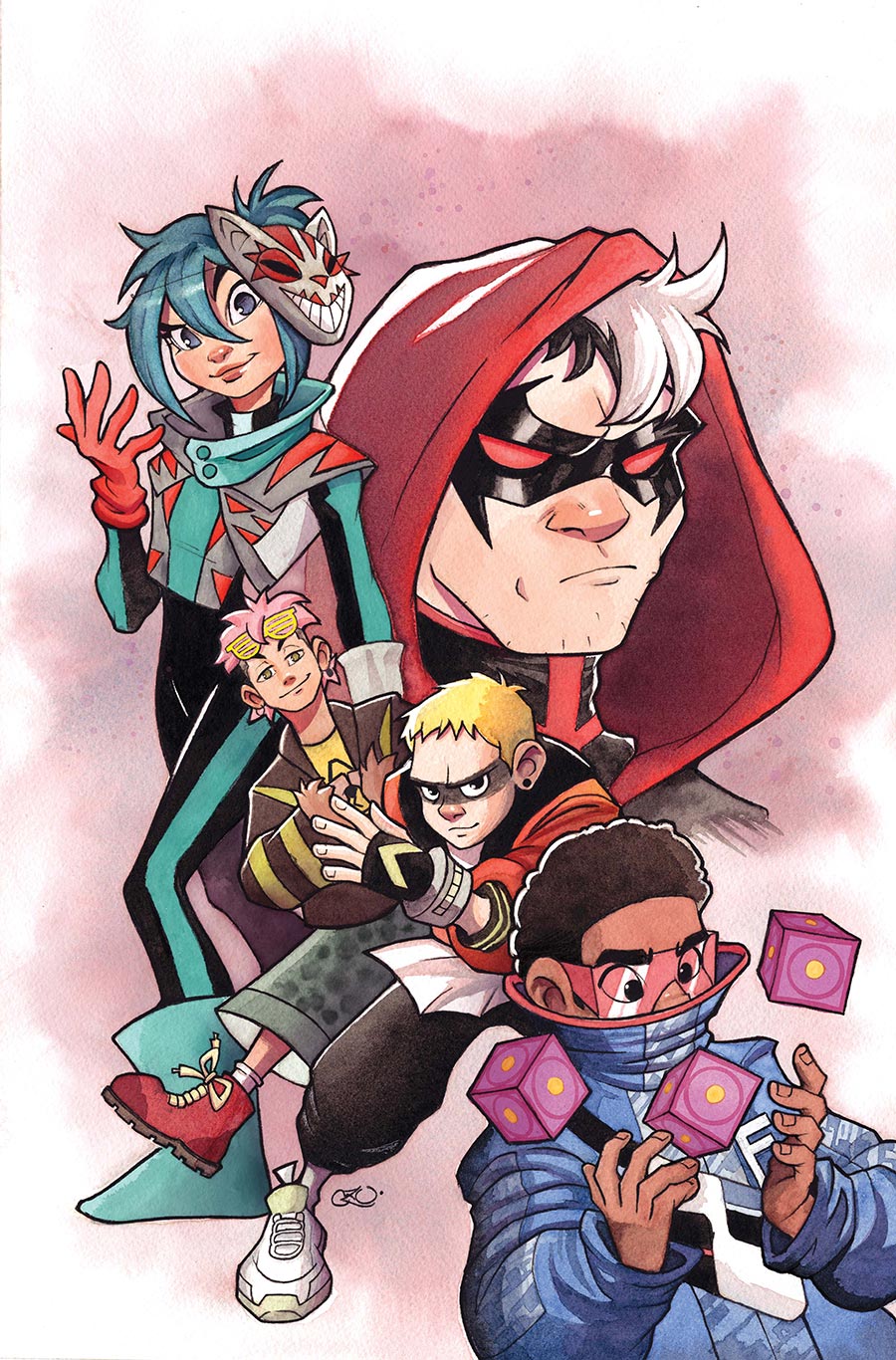 Teen Titans Vol 7 #4 Cover C Variant Chrissie Zullo-Uminga Card Stock Cover (DC Next Level)