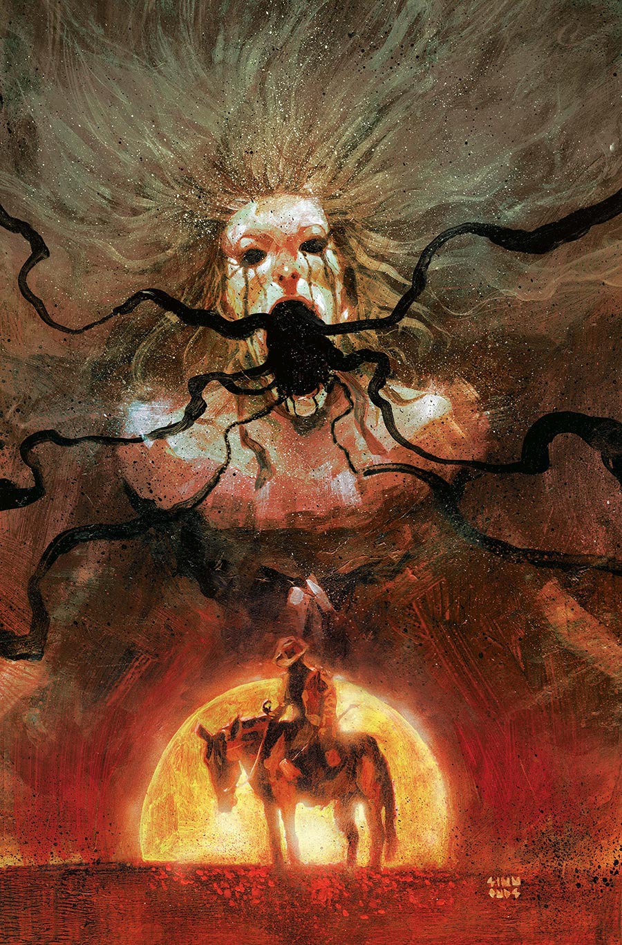 Jonah Hex And The Shadow Of Death #3 Cover C Variant Martin Simmonds Card Stock Cover (DC Next Level)