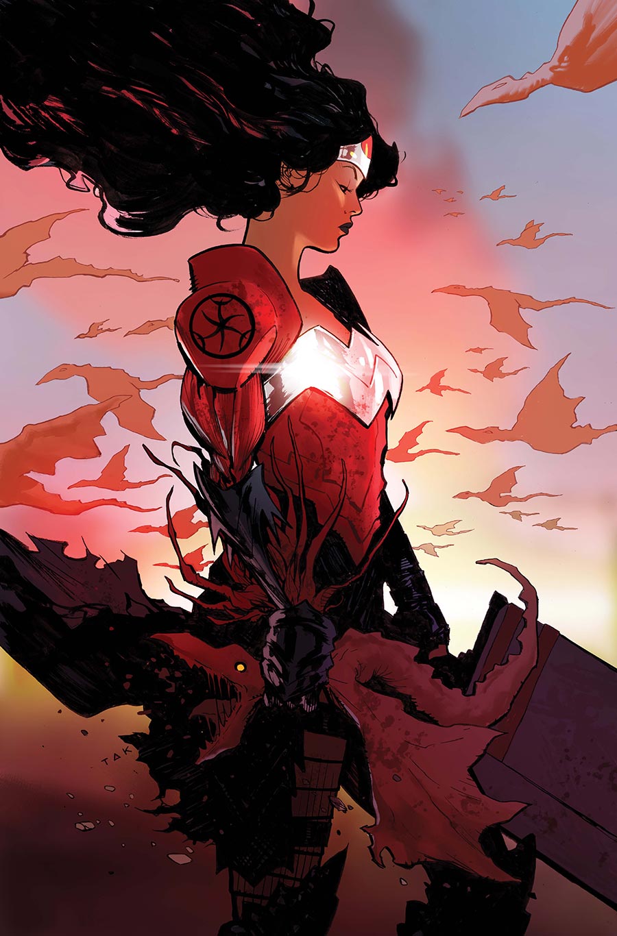 Absolute Wonder Woman #27 Cover C Variant Marcio Takara Card Stock Cover (DC All In)