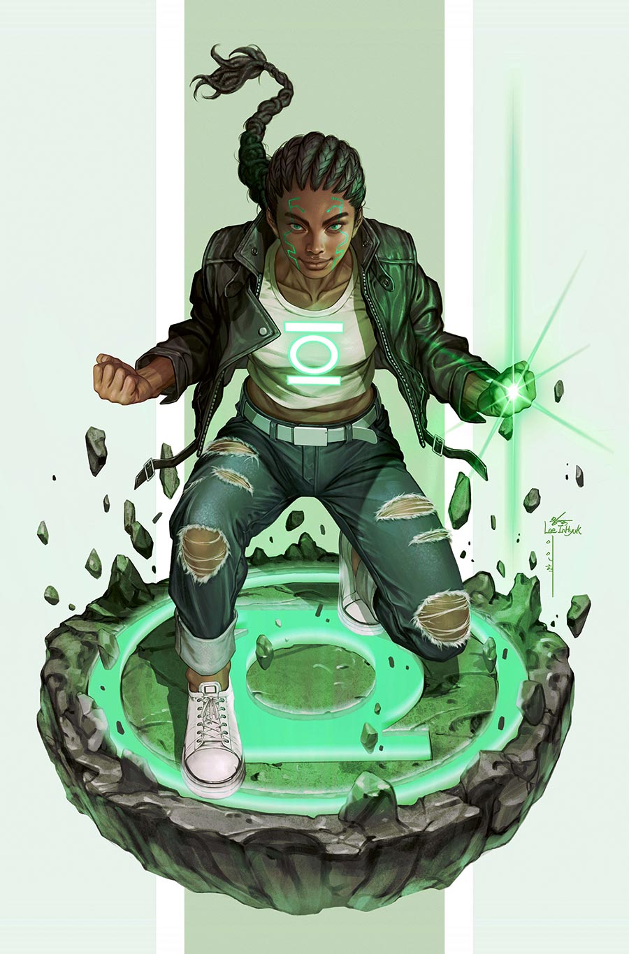 Absolute Green Lantern #21 Cover B Variant Inhyuk Lee Card Stock Cover (DC All In)