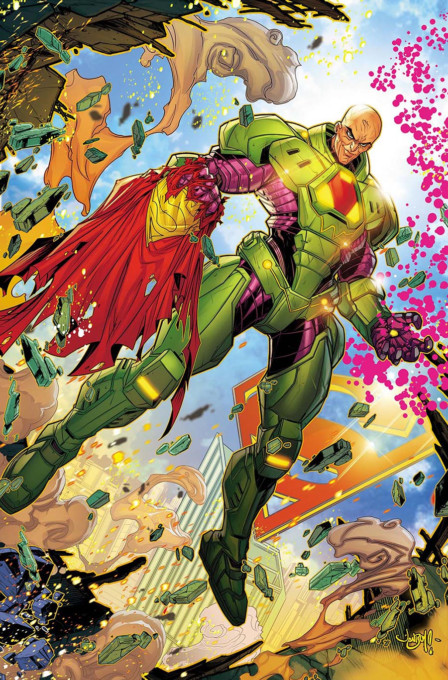 Superman Vol 7 #45 Cover B Variant Jonboy Meyers Card Stock Cover (DC All In)
