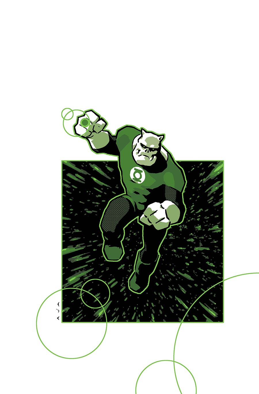 Tales Of The Green Lantern Corps Training Day #1 (One Shot) Cover B Variant David Aja Card Stock Cover