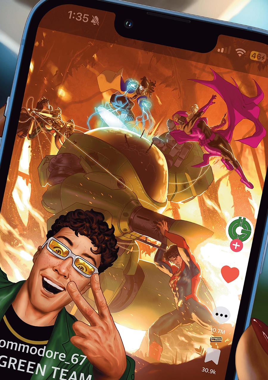 New Titans Vol 2 #42 Cover A Regular Taurin Clarke Cover (DC All In)