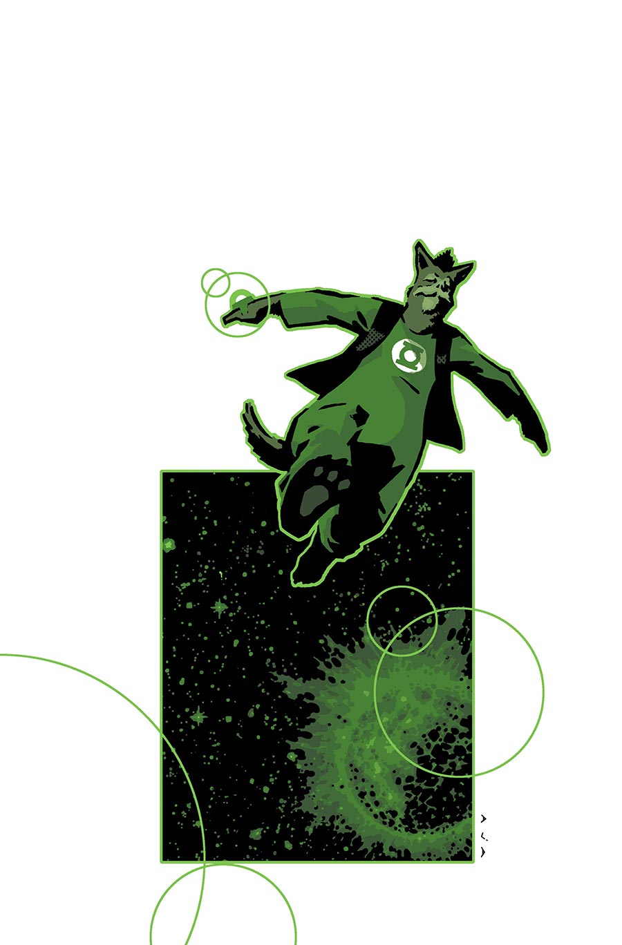 Green Lantern Vol 8 #42 Cover C Variant David Aja Card Stock Cover (DC All In)(Green Lantern First Light Part 4)